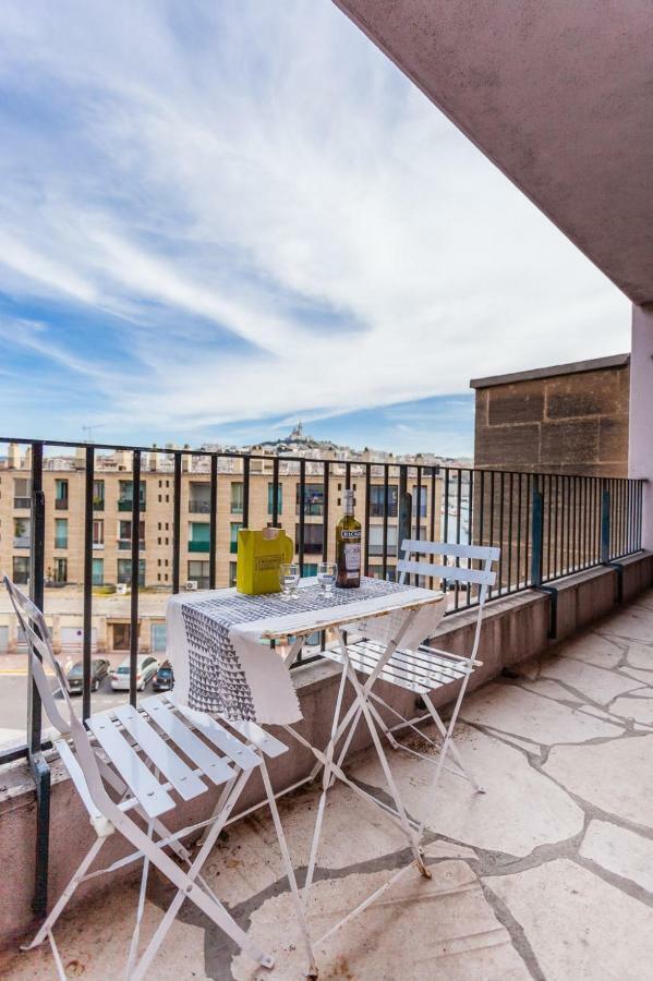 Le Minot - Magnifique Vue Port Apartment Marseille Bagian luar foto