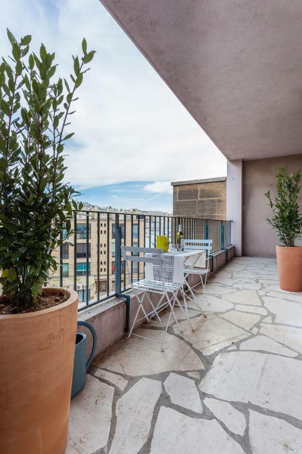 Le Minot - Magnifique Vue Port Apartment Marseille Bagian luar foto